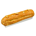 Eclair caramel Rosa à la carte de la boulangerie rosa