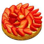 Tarte Plougastel Rosa