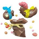 Poisson rigolo - Cocotte - Lapin Origami - Rosa